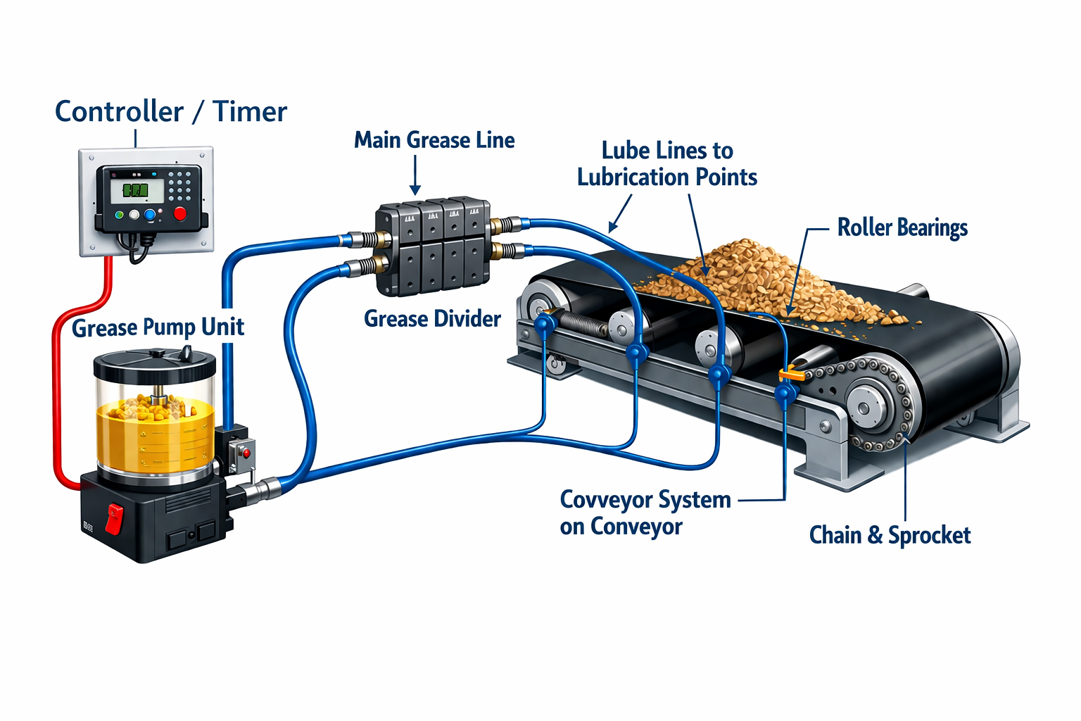 Autolube System Conveyor