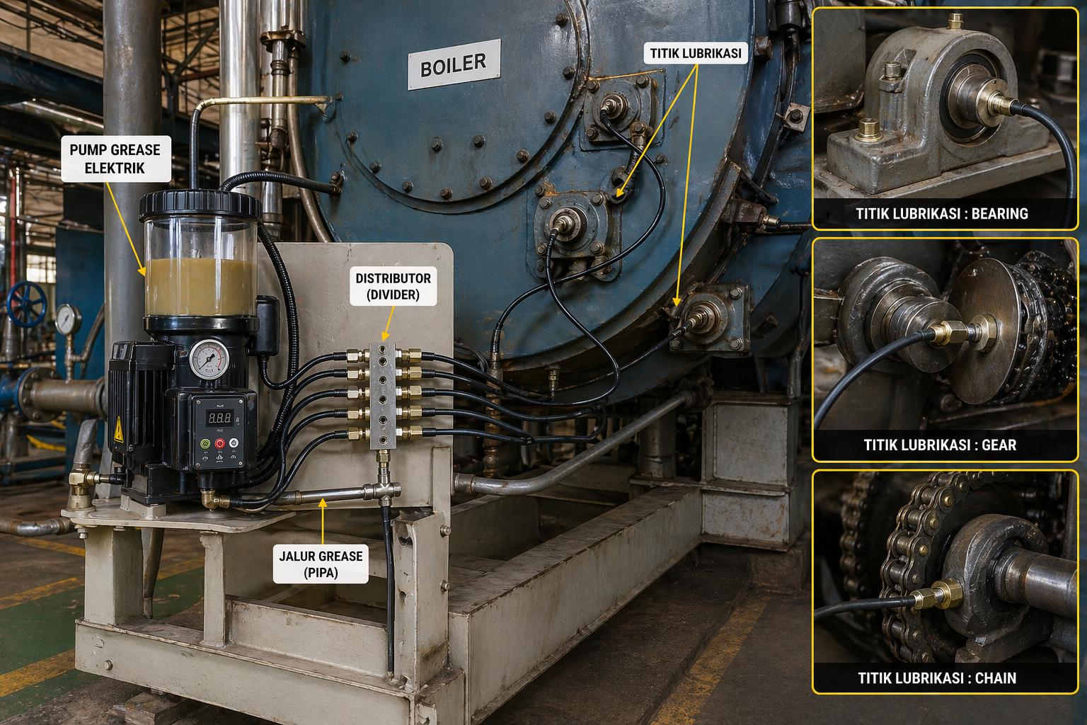 Auto Lubrication system